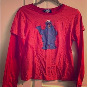 Cookie Monster long sleeve
